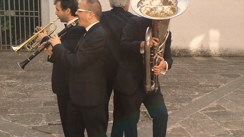 "Dixie time quartet" PB Wedding  Music in Tuscany