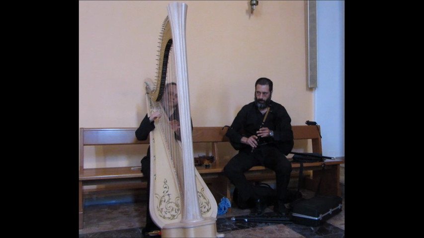 Arpa Classica e Cornamusa Irlandese 