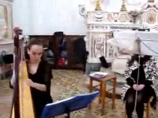 Armonie d'Arpa arpa e flauto 