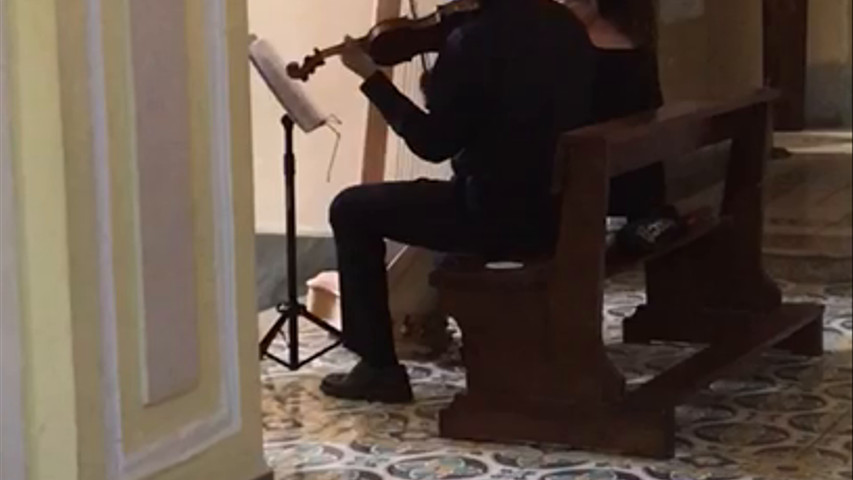 Ave Maria Arpa Violino e Voce