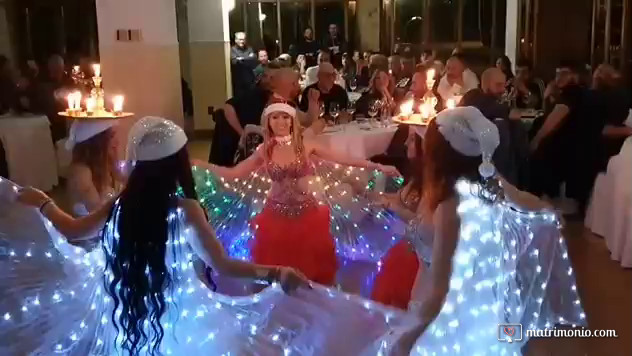 Spettacoli Led e candele/ Danza del ventre 