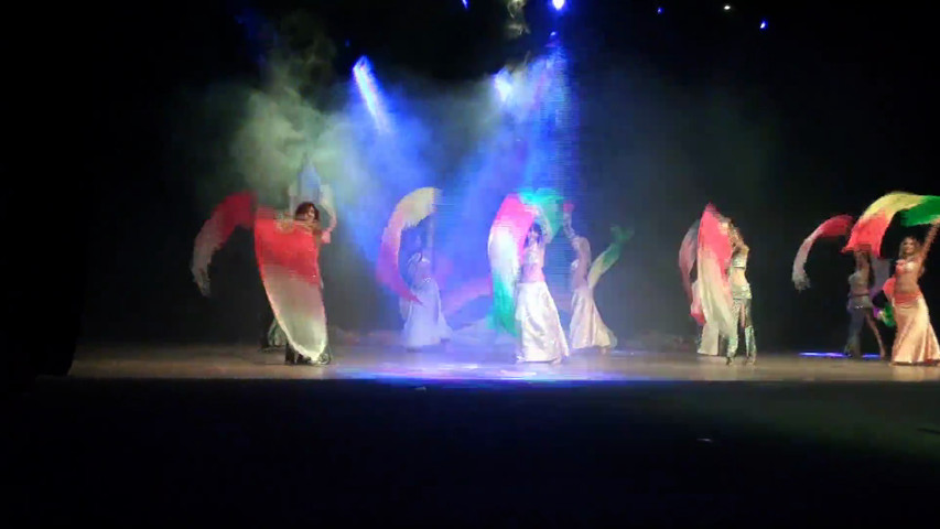 Le sirene del nilo coreografia fan veils