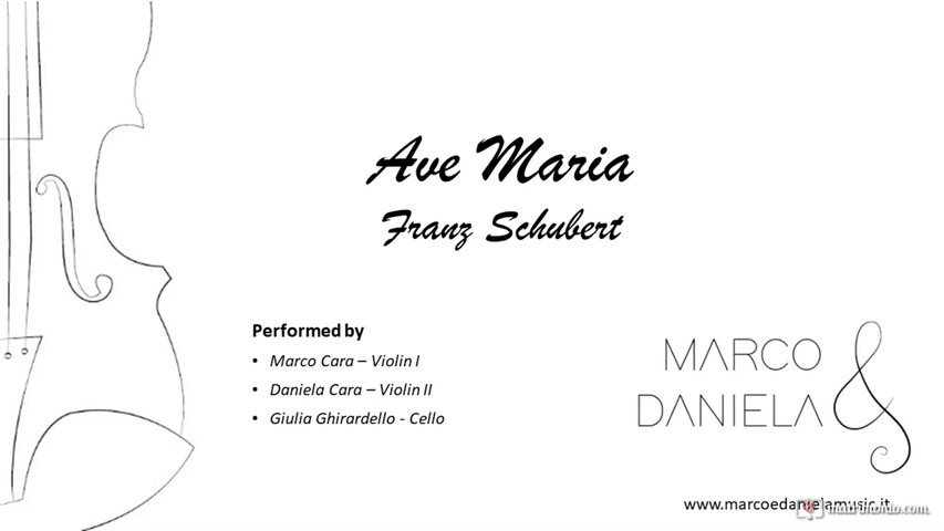 Ave maria Schubert TRIO