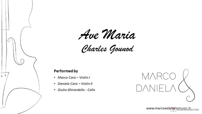 Ave maria Gounod TRIO