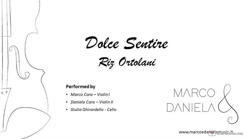 Dolce sentire TRIO