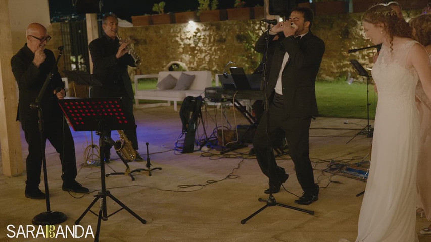 Un blues con lo sposo armonicista