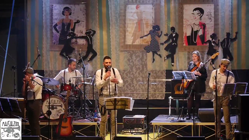 Mascalzoni swing band in tour a castalfret n swing trailer della serata