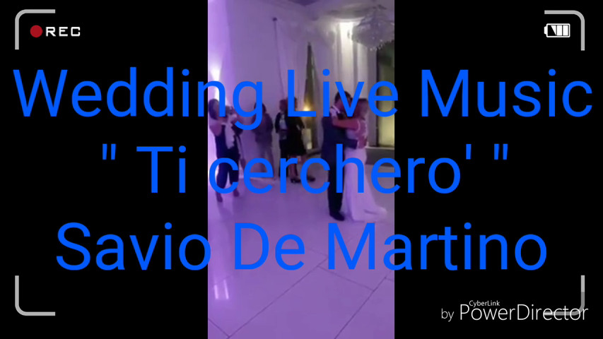 Ti cercherò - Savio De Martino - Wedding Music Live