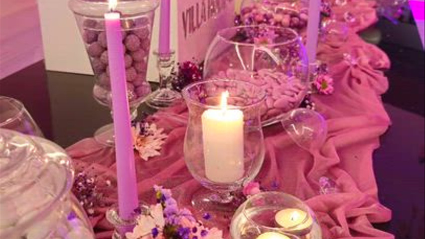 Tavolo confettata personalizzata 