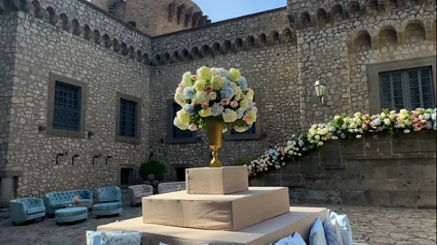 Allestimento matrimonio