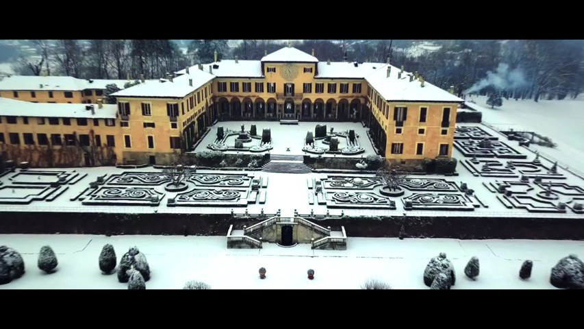 Villa orsini Colonna - winter atmosphere