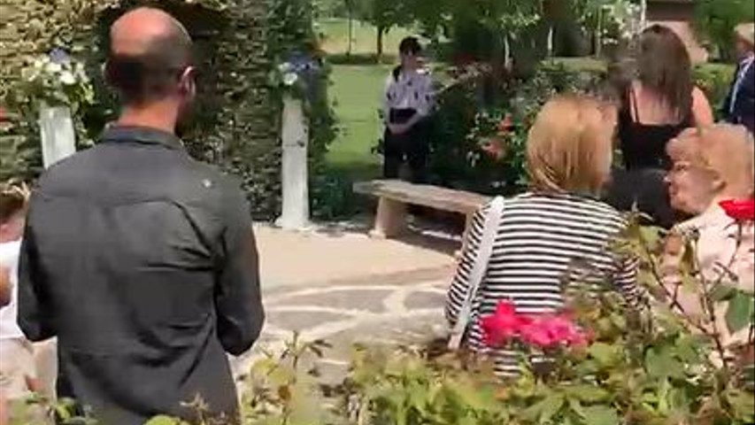 Matrimonio ortensie blu