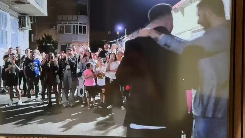 la serenata per Enrico e Valeria 