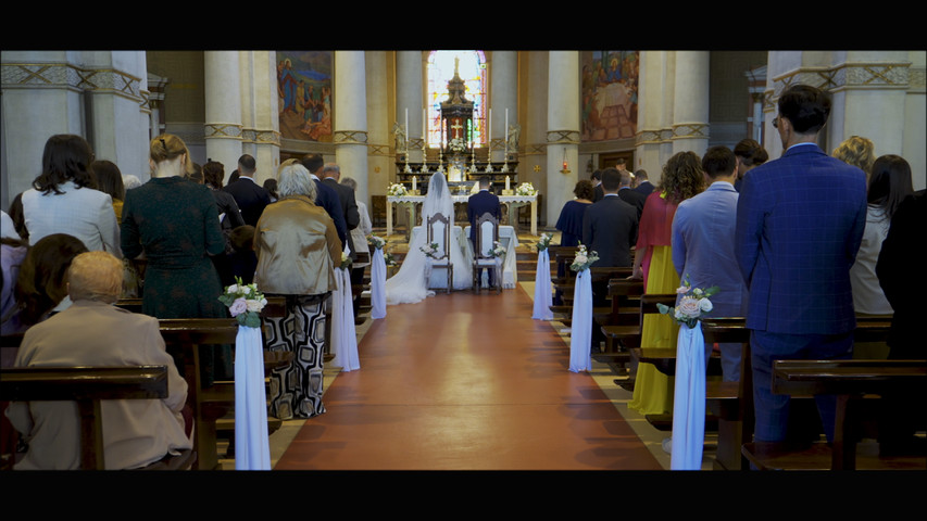 Cerimonia religiosa con quartetto acustico