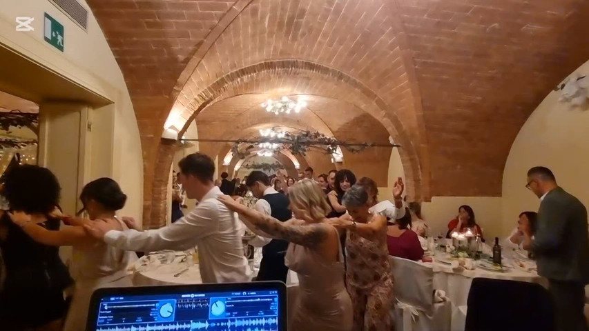 È partito il trenino a cena!