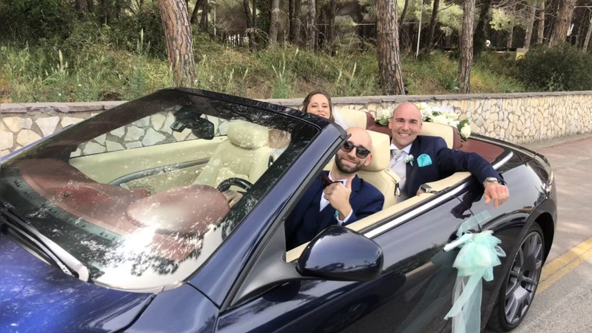 MATRIMONIO IN MASERATI GRAN CABRIO