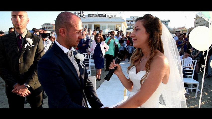 Beach wedding trailer Alessandro Silvia 28 08 2016