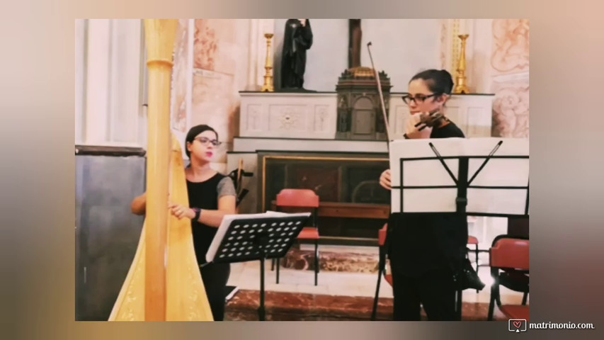 Canone di Pachelbel (arpa & violino)