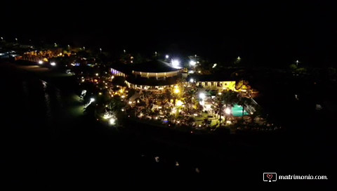 Lido degli Scogli by night 