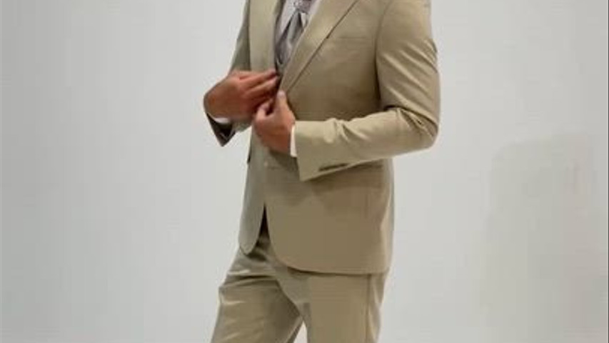 Abito beige 