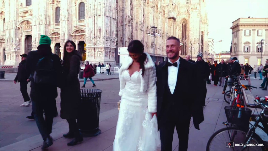 Matrimonio Piazza Duomo Milano - Angelo e Soraya