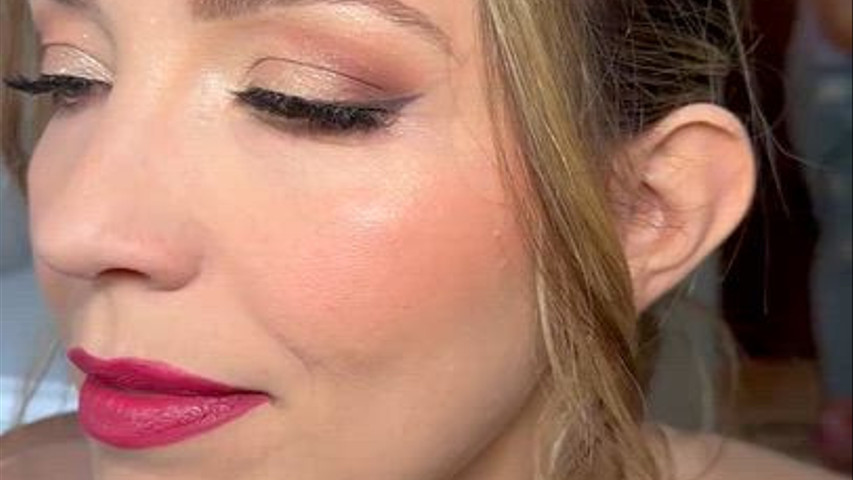 Trucco mamma per battesimo Francesco Pio