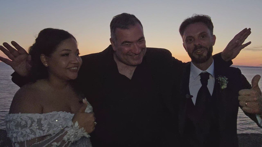 Castello Giusso: Mabel e Mario