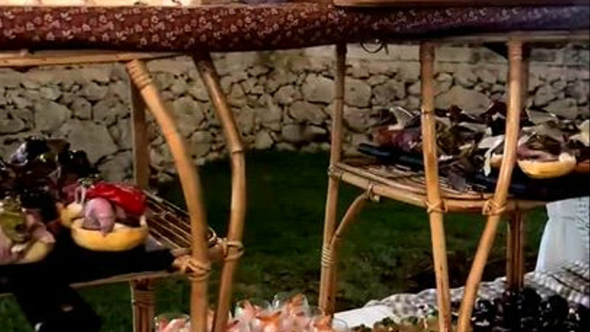 Buffet rustico