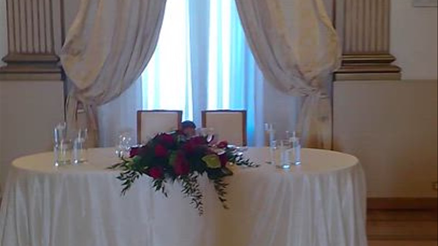 Allestimento matrimonio Villa Brancaccio Roma