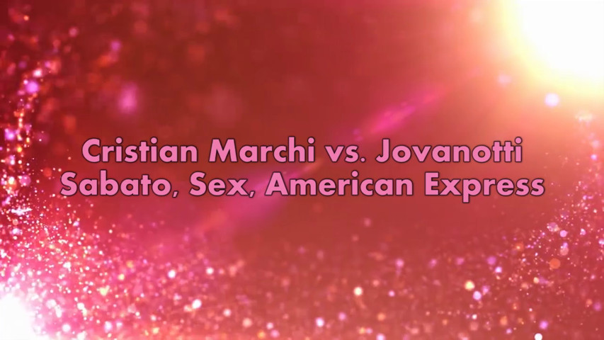 Mashup dj Valenza Cristian Marchi vs Jovanotti - Sabato Sex American Express