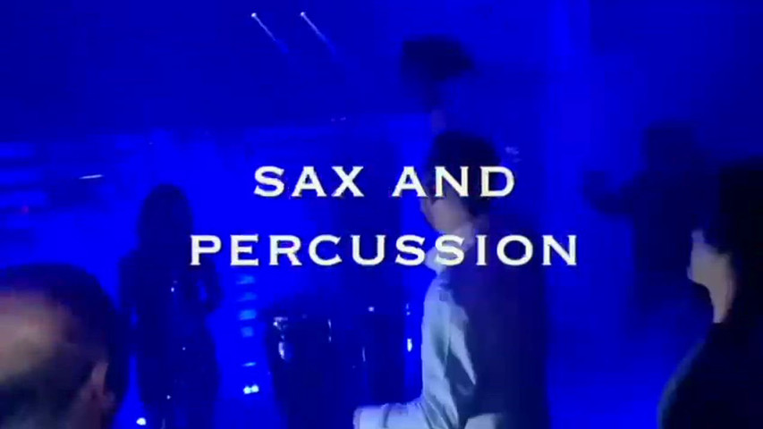 Sax  & percussion