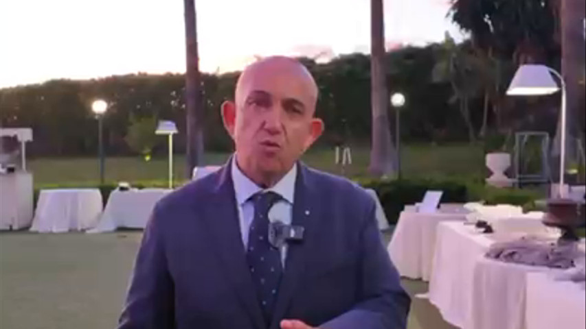 Giardino al tramonto