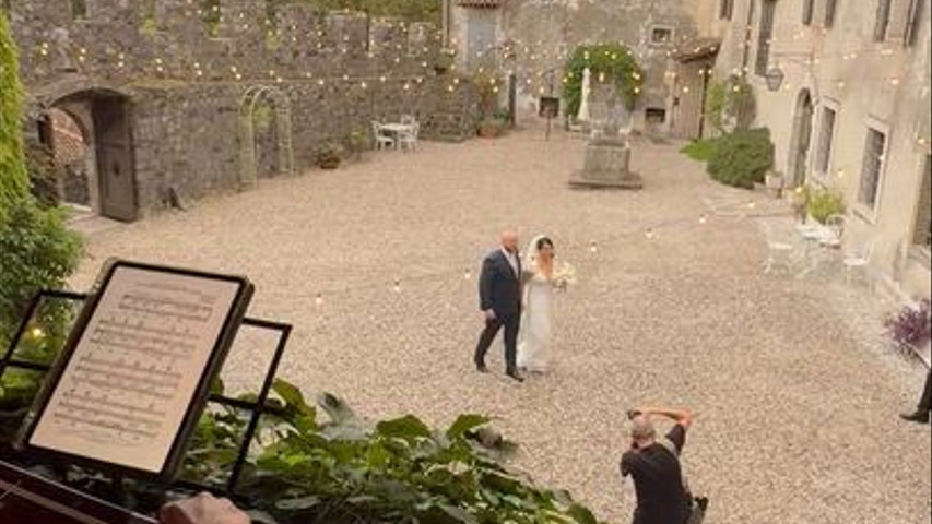Violino - Entrata Sposi - Castello di Arcano - Matrimonio Udine