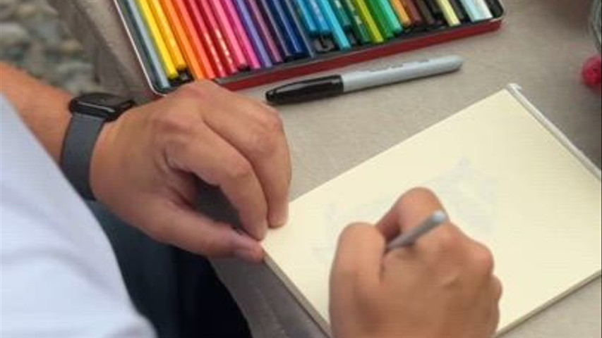 Disegni dal vivo
