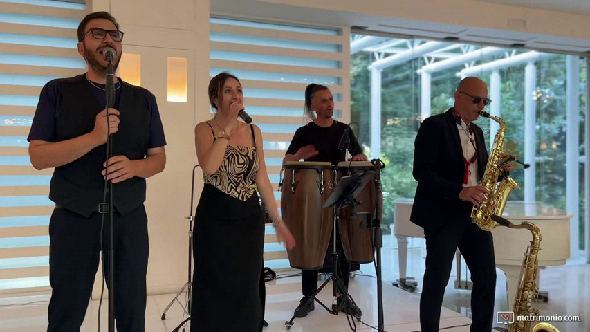 Controcanto Band momenti live a Villa Ciardi