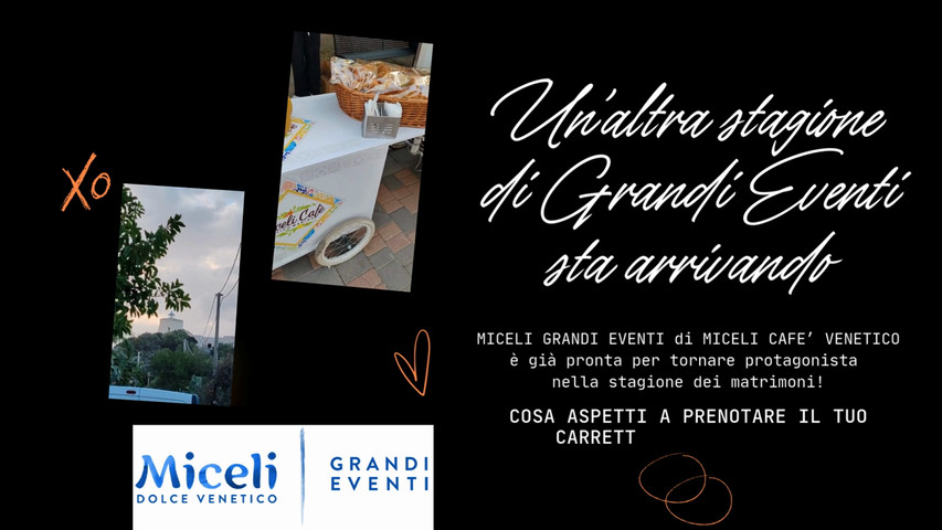 Prenota il tuo Carrettino Grandi Eventi
