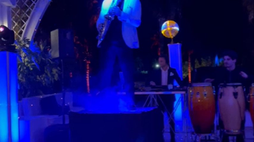 DJ set sax