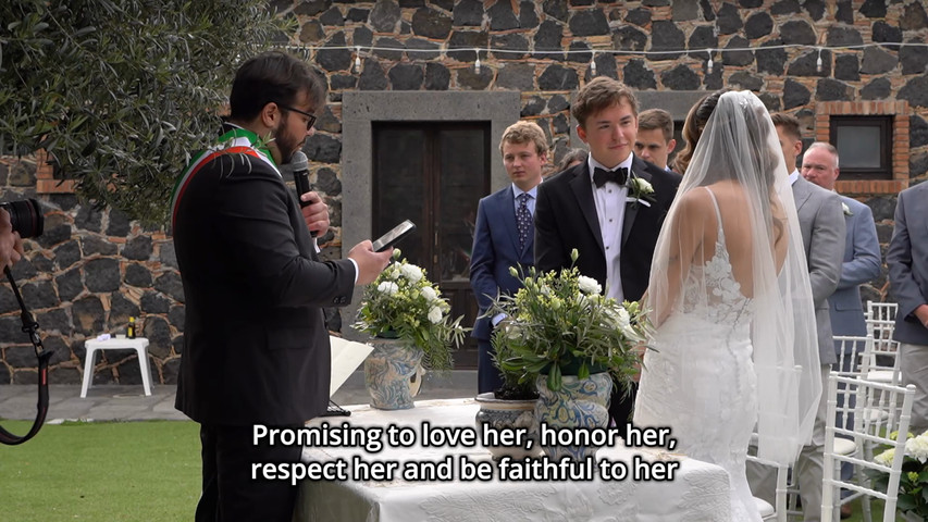 YES I DO Moment Felicity and Luke