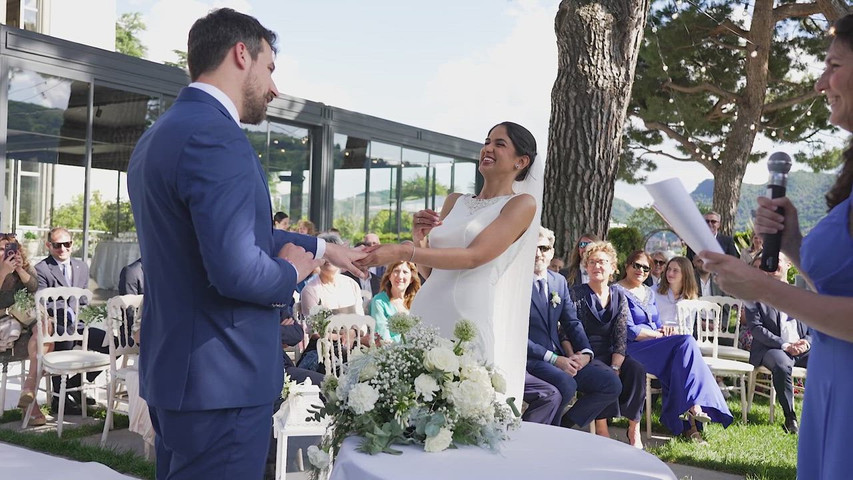 An Indian / Italian wedding on lake Como