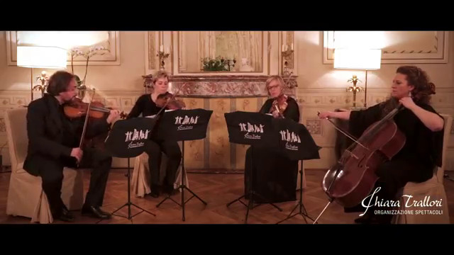 Italian wedding string quartet medley 