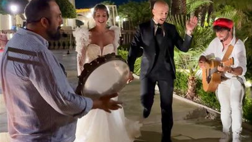 L’arrivo dei nostri sposi