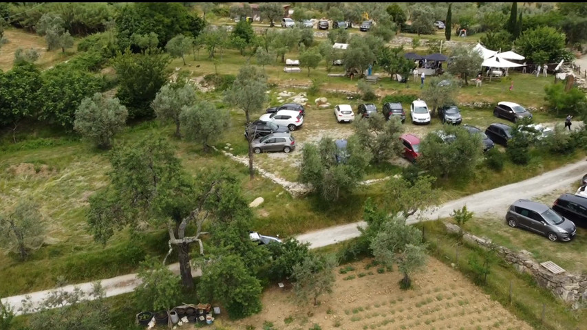 Arrivo di Martina e Stefano a Borgo di Vezzano