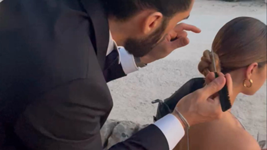 Chignon in sala