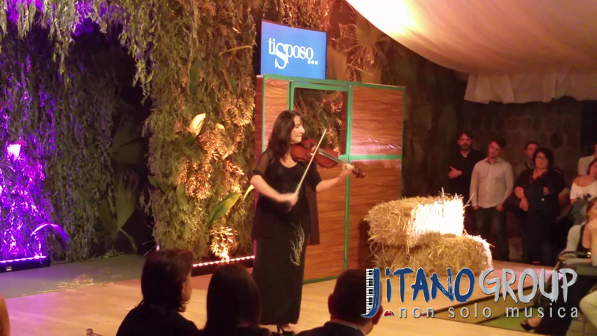 Musica-Matrimoni-Napoli-JitanoGroup-Pink-Violino live-Fiera ti sposo 2015