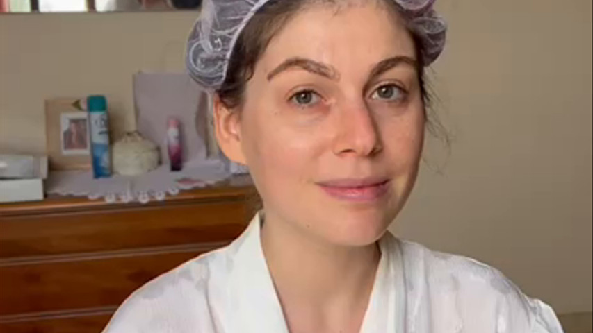 Video prima e dopo della mia Sposa, un trucco soft e glow