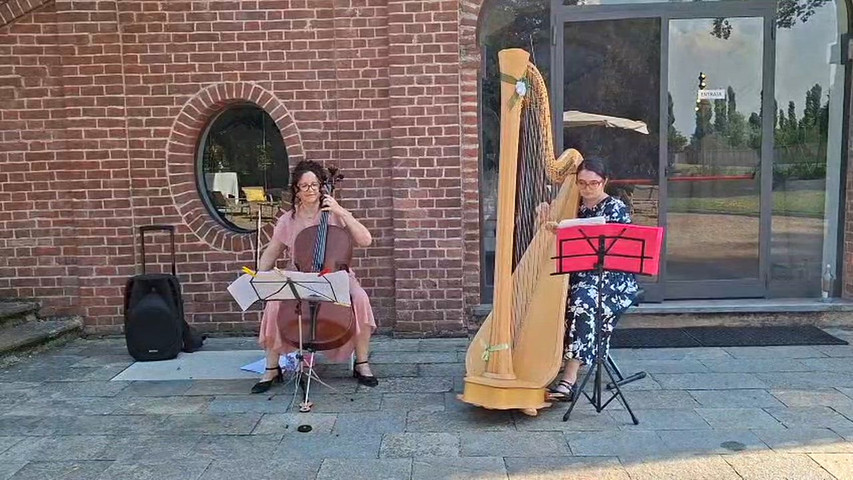 Arpa e violoncello