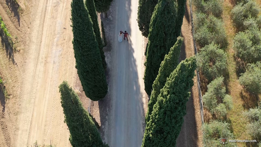 Matrimonio Boho a Siena in Toscana - Trailer