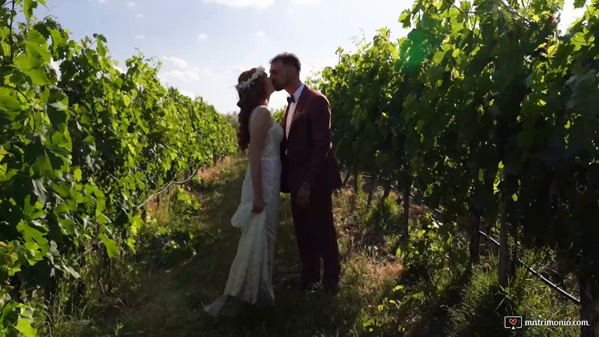 Matrimonio Boho a Siena in Toscana - Film