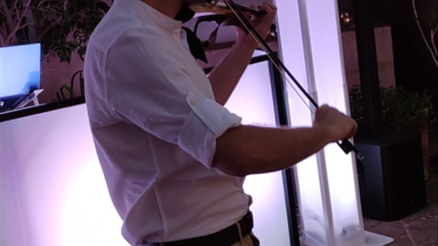 Aperitivo con violino 