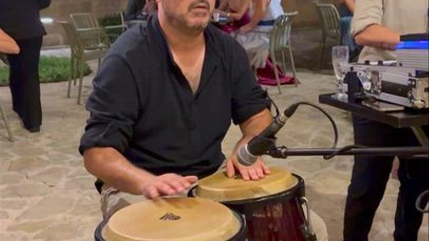 Dj set con congas